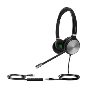 Yealink UH36 Dual - UC bekabelde headset / USB / zwart