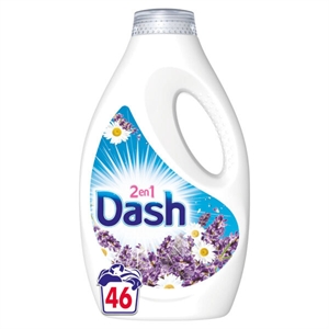 Dash 2-in-1 Vloeibaar Wasmiddel / Lavender & Chamomille / 2,3 liter / 46 wasbeurten
