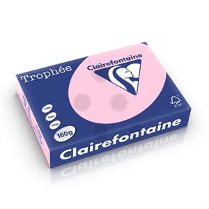 Clairefontaine papier / roze / A4 / 160 gr. / 250 vel