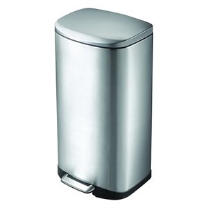 EKO Della pedaalemmer / mat RVS / 35 liter