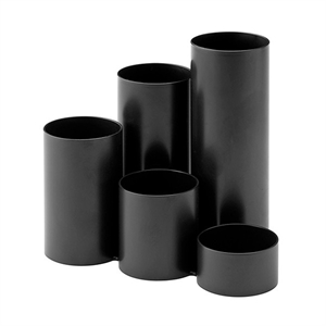 Jalema Re-Solution 2299189900 pennenhouder / zwart / polystyreen / 5 vakken