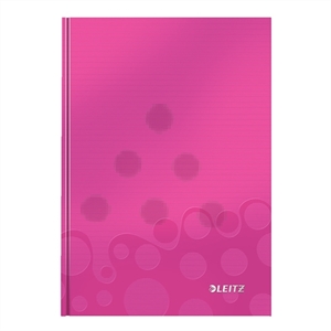 Leitz 4628 WOW complete schrijfblok / A5 / geruit 5mm / roze / 90gr. / 80 vel