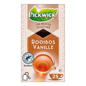 Pickwick Master Selection Rooibos Vanille thee | 4 x 25 stuks
