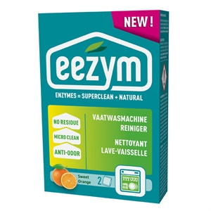 Eezym vaatwasmachine reiniger Sweet Orange / 125 gram / 2 zakjes