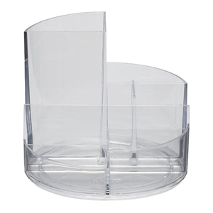 Maul 4117605 roundbox bureauorganizer / kunststof / transparant