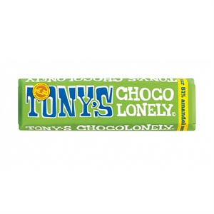 Tony's Chocolonely chocoladereep / Amandel Zeezout / 47 gram