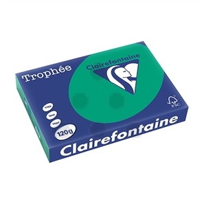 Clairefontaine papier / dennengroen / A4 / 120 gr. / 250 vel