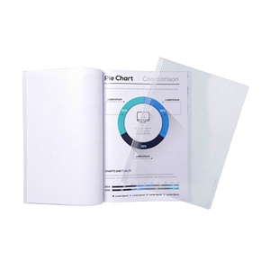 Exacompta 42742E Serodo presentatiemappen / A4 / transparant / 10 stuks