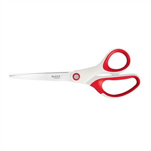 Leitz 5319 WOW titanium kantoorschaar / kunststof / rood / 205 mm