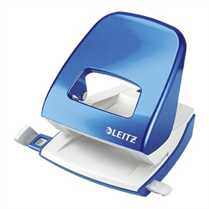 Leitz 5008 NeXXt WOW perforator / metaal / blauw metallic / tot 30 vel / 2-gaats