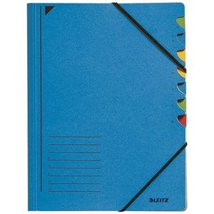 Leitz sorteermap / blauw / 7 tabs