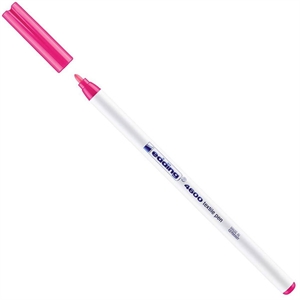 Edding 4600 textielmarker / neon roze / ronde punt / 1 mm