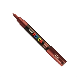 POSCA PC-1MC verfmarker / wijnrood / conische punt / 0,7 - 1 mm