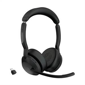 Jabra Evolve2 55 Link380c MS stereo headset / draadloos / zwart