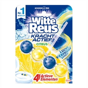 Witte Reus toiletblok / Actief Citrus / 50 gram