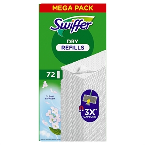 Swiffer Dry vloer navulling | 72 stuks