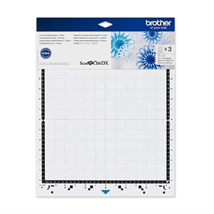 Brother CADXMATLOW12 ScanNCut lichtplakkende snijmat / 305 x 305 mm / 3 stuks