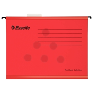 Esselte 90316 Classic versterkte hangmap / A4 / karton / rood / 25 stuks