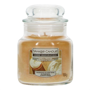Yankee Candle Home Inspiration geurkaars / Vanilla Frosting / Small Jar / 104 g