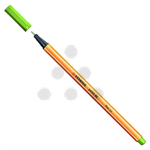 Stabilo fineliner point 88 / appelgroen / 0,4 mm