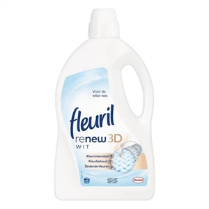 Fleuril Renew Vloeibaar Wasmiddel / 3D Puur Wit / 4.2 Liter / 64 wasbeurten