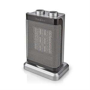 Nedis keramische PTC-ventilatorkachel / 2 standen / grijs