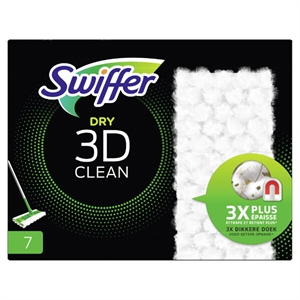 Swiffer Sweeper 3D Clean vloerdoekjes navulling / 7 stuks