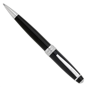 Cross Bailey balpen / gelakt zwart / M