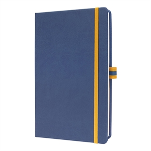 Sigel SI-LS105 Linescape notitieboek / A5 / gelinieerd / 80 gr. / 88 vel / blauw