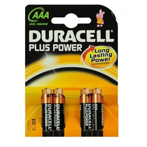 Duracell batterij Plus AAA / MN2400 / LR03