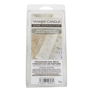 Yankee Candle Home Inspiration Wax Melts / White Linen & Lace / 75 g