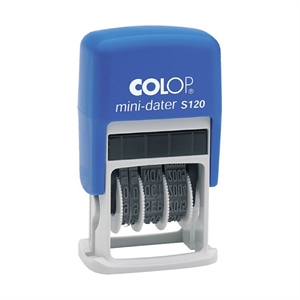 Colop 104732 S120 datumstempel / zelfinktend / zwart