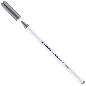 Edding 4600 textielmarker / grijs / ronde punt / 1 mm