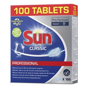 Sun Professional vaatwastabletten / Classic / 100 tabs