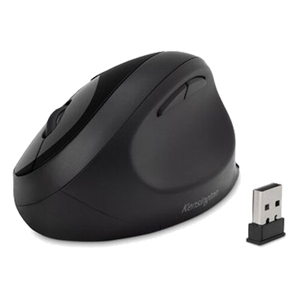 Kensington K75404EU Pro Fit Ergo ergonomische muis / draadloos / optisch / USB-ontvanger