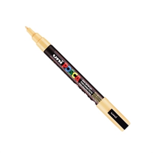 POSCA PC-3M verfmarker / zalmroze / ronde punt / 0,9 - 1,3 mm
