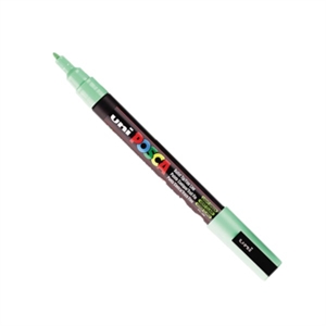 POSCA PC-3M verfmarker / lichtgroen / ronde punt / 0,9 - 1,3 mm
