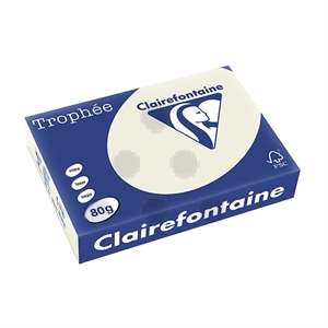 Clairefontaine papier / parelgrijs / A4 / 80 gr. / 500 vel