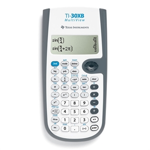 Texas Instruments wetenschappelijke rekenmachine / TI-30XB / multiview