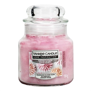 Yankee Candle Home Inspiration geurkaars / Sugared Blossom / Small Jar / 104 g