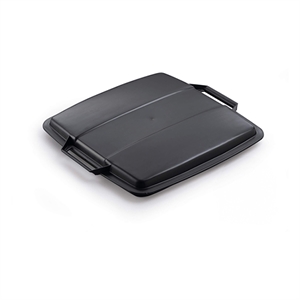 Durable 1800506221 deksel voor DURABIN ECO afvalcontainer / zwart / 90 liter