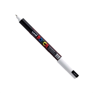POSCA PC-1MR verfmarker / wit / ronde punt / 0,7 mm