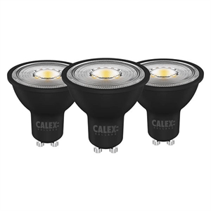 Calex GU10 LED-spot / 4W (50W) / warm wit / 3 stuks