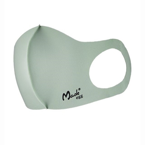 Mondkapje herbruikbaar / mintgroen / Maskegg