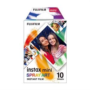 Fujifilm instax mini film / Spray Art / 10 vel