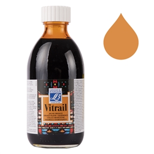 Lefranc Bourgeois Vitrail glas & porseleinverf 231 / yellow orange / 250 ml