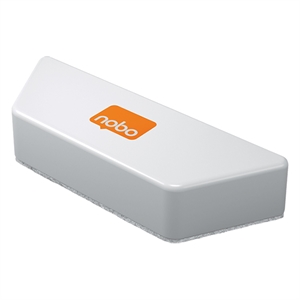 Nobo magnetische whiteboardwisser / droog wissen / magnetisch / wit
