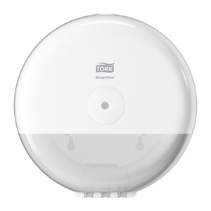 Tork Mini SmartOne® 681000 T9-dispenser / voor toiletpapier / wit