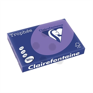 Clairefontaine papier / violet / A3 / 160 gr. / 250 vel