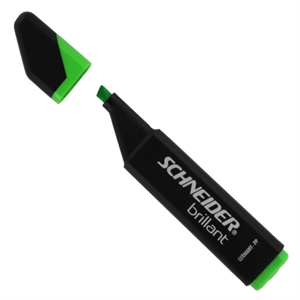 Schneider Brillant markeerstift / groen